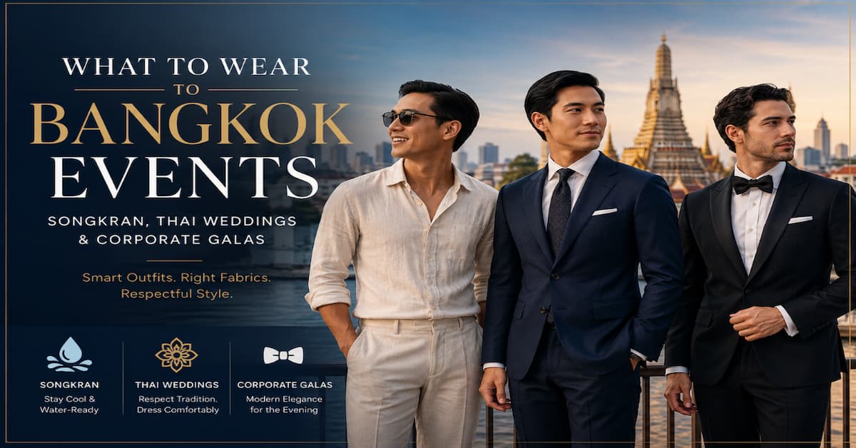 What to Wear to Bangkok Events: Songkran, Thai Weddings and Corporate Galas