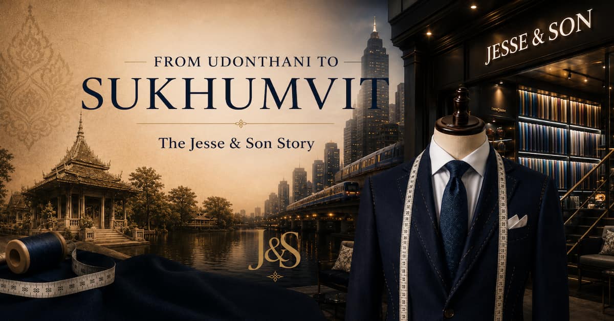 From Udonthani to Sukhumvit: The Jesse & Son Story and the Evolution of Thai Tailoring