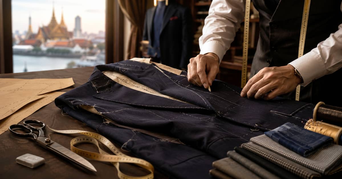 Step-by-Step: How Bespoke Tailoring Works in Bangkok
